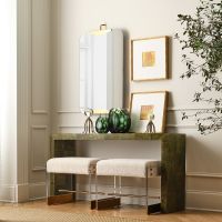 Ingrain Console Table - Olive