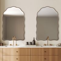 Irregular Mirror - Antique Bronze