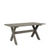 Cross Outdoor Dining Table - L