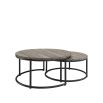 Anson Outdoor Coffee Tables - Set of 2