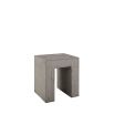 Concrete style site table with square silhouette