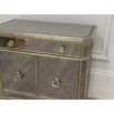 Clearance Cherbourg Antiqued Glass Cupboard