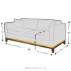 Casper 3 Seater Sofa