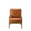 Arras Armchair - Brown Leather