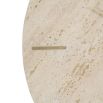 Natural marble wall clock