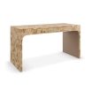 Mappa wood desk with frieze drawer