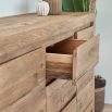 Reclaimed Oak Chest of Drawers - 9 Drawer