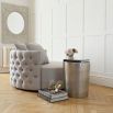 Albertine Swivel Love Seat 