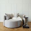 Albertine Swivel Love Seat 