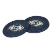Aloka Beaded Eye Coasters - Set of 4