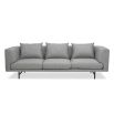 A modern sofa by Liang & Eimil with a gorgeous grey upholstery