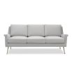 A luxury sofa by Liang & Eimil with a gorgeous grey upholstery