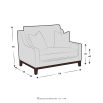 Charlie Sofa Love Seat