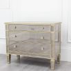 Mirrored chest of drawers