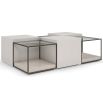 coffee table modular piece with solid block