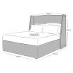 Cuthbert Upholstered Superking Bed