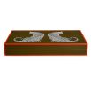 A statement Leopard Backgammon set from Jonathan Adler