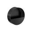 Contemporary round wall mounted planters