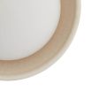 Cracked ceramic shade wall light with frosted glass