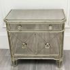 Clearance Cherbourg Antiqued Glass Cupboard