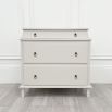 Antique grey 3 drawer chest