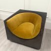 Clearance Era Occasional Chair - Kaster Slate/Kaster Mustard