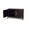 A sophisticated sideboard by Liang & Eimil crafted from oak veneer with glamorous golden details