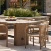 Enhance your outdoor space with the Dominic Outdoor Dining Table. Stylish, durable, and perfect for gatherings, it combines elegance with functional design.