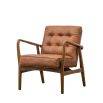 Alden Armchair - Vintage Brown Leather