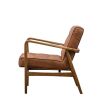 Alden Armchair - Vintage Brown Leather