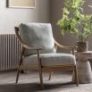 Arras Armchair - Natural Linen