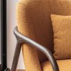 Stylish and quirky Mid-Century inspired chair with hand curved sleek lines