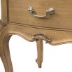 French-style wooden bedside table