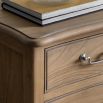 French-style wooden chest of five drawers