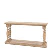 Rustic and sophisticated console table