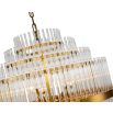 Gem Pendant Lamp - Brass/Clear