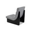 A contemporary chair by Liang & Eimil with a gorgeous grey upholstery and stylish shape