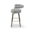 Josephine Bar Stool - Grey