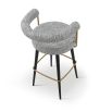 Josephine Bar Stool - Grey