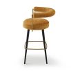 Josephine Bar Stool - Yellow