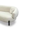 Lapis 3 Seater Sofa - Larson Sand/Black