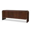 Walter Sideboard - Natural Walnut & Brass