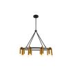 Melt Pendant Lamp - Matte Black/Brushed Brass