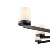 Olina Pendant Lamp - Matte Black/White