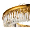 Nimbus Pendant Lamp - Brushed Brass/Clear