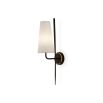 Serpa Wall Light - White, Black & Brass