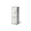 Long Pedestal - Grey Faux Marble