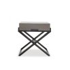 A seek one-drawer bedside table by Liang & Eimil with a taupe and wenge finish