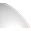 Circular wall mirror with bevelled edge