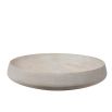 white washed mango wood centerpiece bowl medium